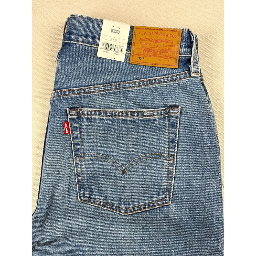 Levi’s Big E 501 Selvedge Jeans Women’s 31x30 High Rise Straight NWT - Picture 5 of 13